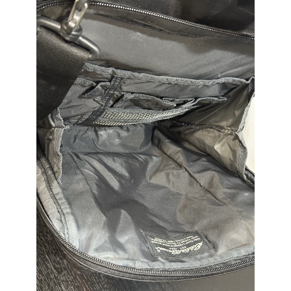 Eddie Bauer Green Black Laptop Travel Messenger Bag Shoulder Strap Day trip - Picture 8 of 12